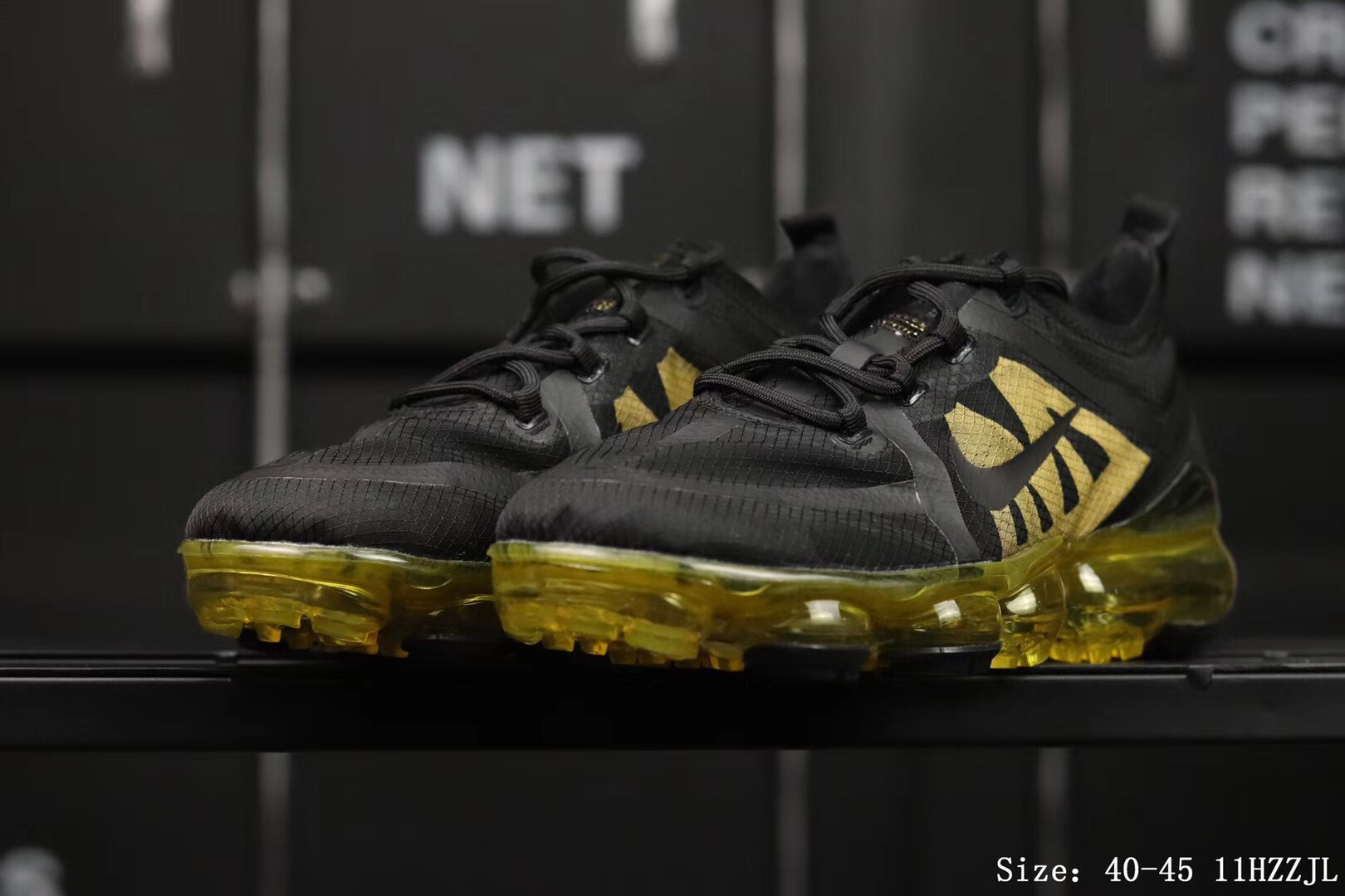 Nike Air Vapormax 2019 Flaps Black Green Shoes